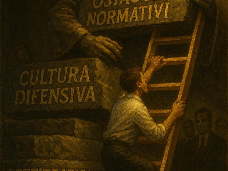 CULTURA DIFENSIVA VS MERITOCRAZIA utopia o fondamento per una nuova idea di servizio pubblico