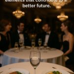 L impresa del futuro benvenuto ad una cena di gala sostenibile