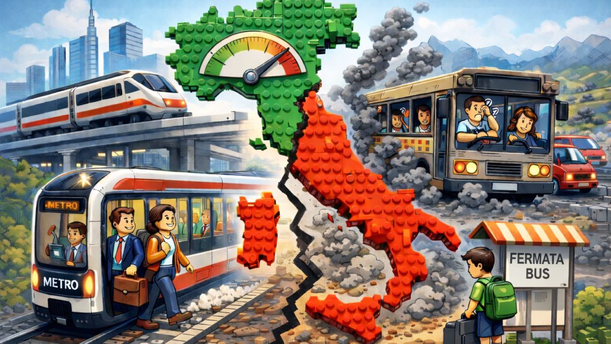 Trasporto pubblico locale, l’Italia che viaggia a due velocità.